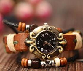Vintage National Style Bracelet Watch